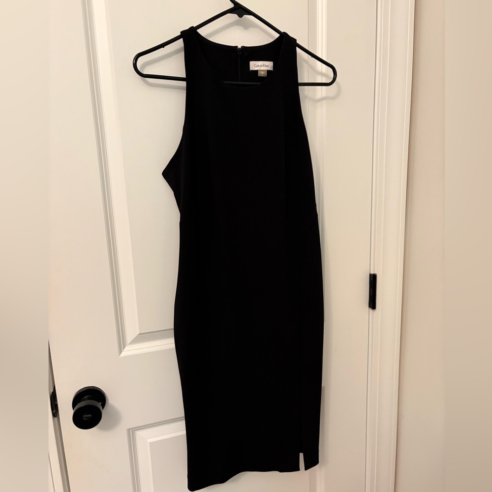 Calvin Klein Black Midi Dress